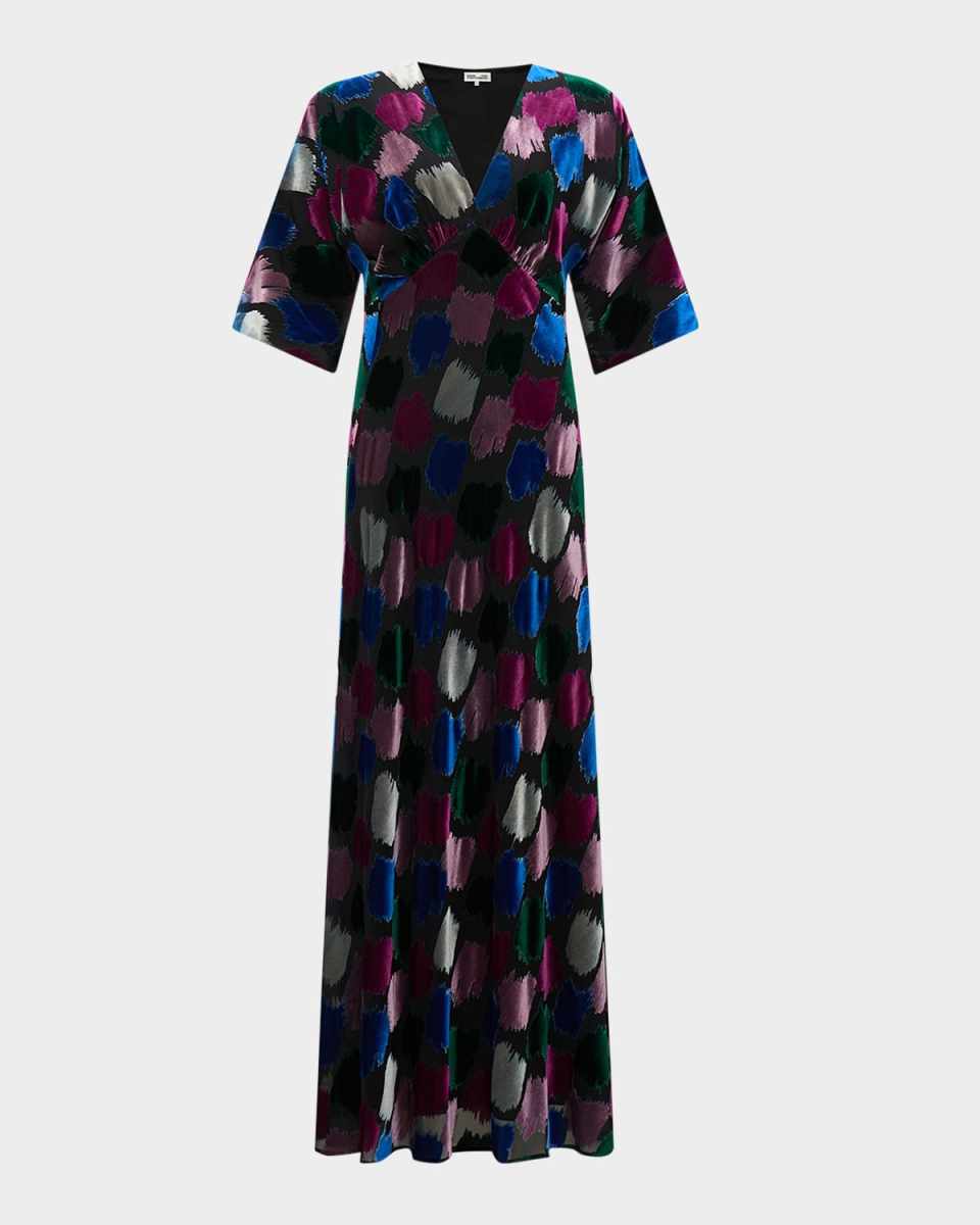 Miri Velvet Empire Gown